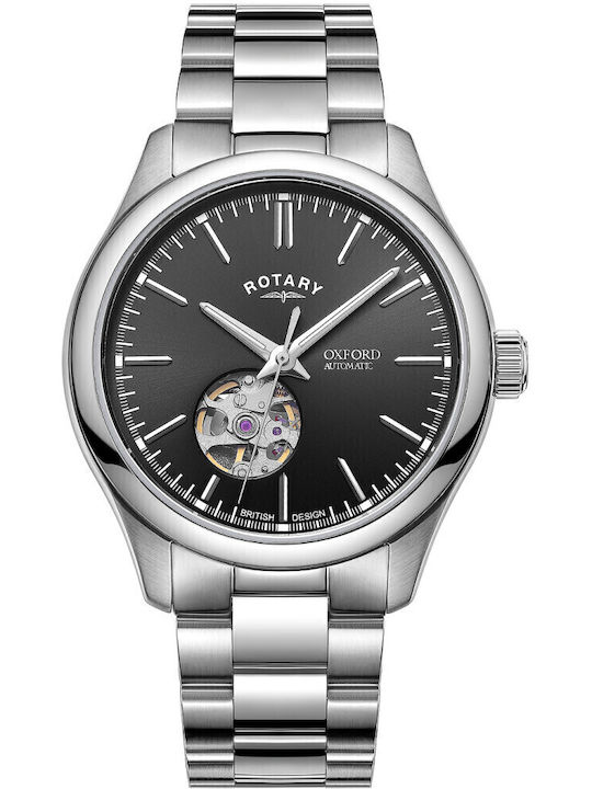 Rotary Oxford Uhr Automatik mit Metallarmband
