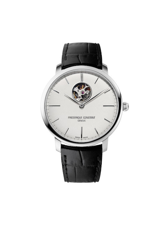 Frederique Constant Classic Slimline Uhr Automatik mit Lederarmband Frederique Constant Classic Slimline Uhr Automatik mit Lederarmband