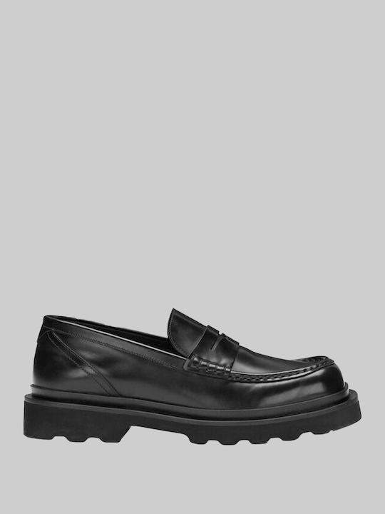 Dolce & Gabbana Men's Leather Loafers Black