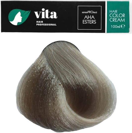 Vita Hair Professional Βαφή Μαλλιών Κατάξανθο Έντονο Σαντρέ 10.11 100ml