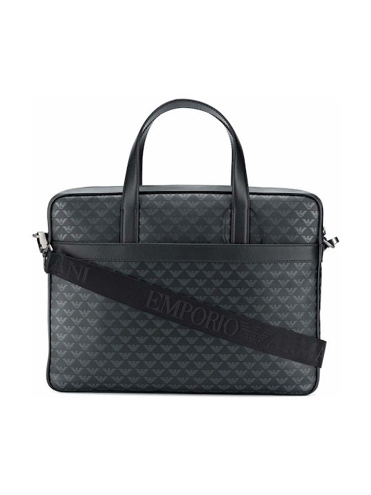Emporio Armani Briefcase with Zipper Black Y4P136YTO2J 84284