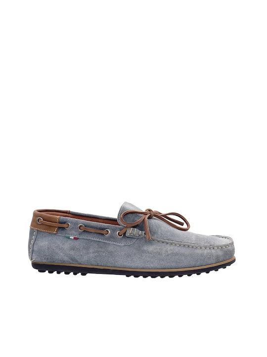 Damiani Men's Moccasins Blue