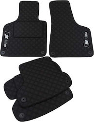 3Lines Σετ Μπροστινά και Πίσω 5τμχ για Audi A3 2003-2013 Μαύρα 3Lines Σετ Μπροστινά και Πίσω 5τμχ για Audi A3 2003-2013 Μαύρα