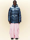 Winter Jacket Puffer Blue