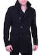 Enos Men's Half Coat Black