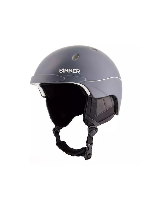 Sinner Titan Helmet for Ski & Snowboard Gray