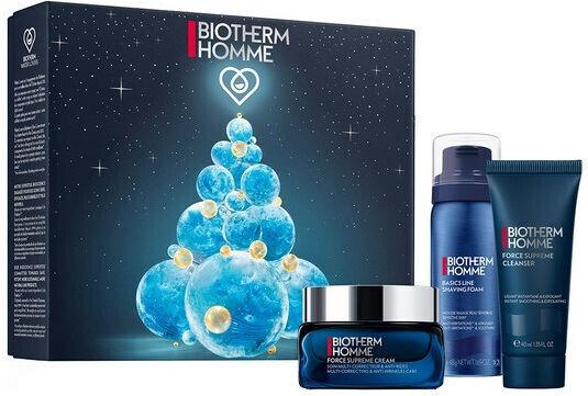 Biotherm Homme Force Supreme Holiday Σετ Περιποίησης για Ενυδάτωση 3τμχ