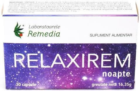 Laboratoarele Remedia Supliment Pentru Memorie și Concentrare 30 Capsule