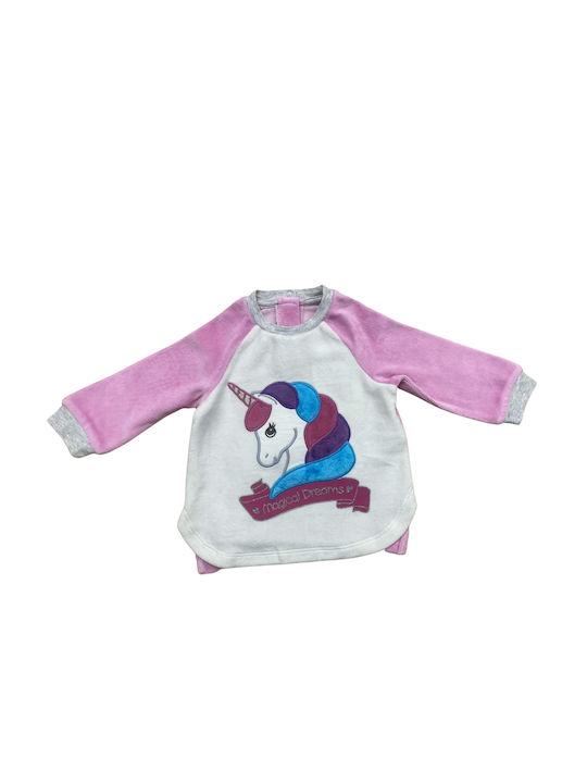 Chicco Pijama pentru copii De bumbac Roz