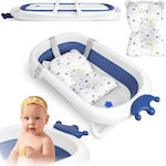 Ricokids Foldable Baby Bath Blue