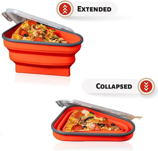 Microwave Plastic Lunch Box Orange