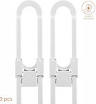 Bebe Stars Cabinet & Drawer Protectors in White Color 2pcs