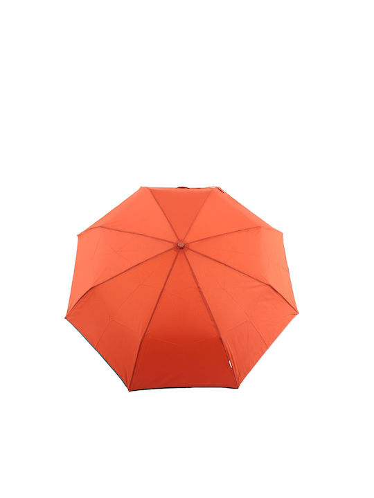 Clima Windproof Automatic Umbrella Compact Brown