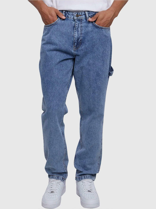 Karl Kani Men's Jeans Pants in Tapered Line Vintage Mid Blue