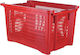 Stabplast Container alimentar comercial Crate/Food Basin