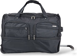 Playbags Σακ Βουαγιάζ 90lt Μαύρο