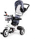 Ecotoys Τρίκυκλο Ποδήλατο με Χειρολαβή Γονέα για 1-5 Ετών Γκρι
