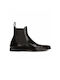 Piele Negru Ghete Chelsea