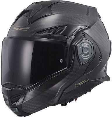 LS2 Ff901 Advant X Modular Helmet Solid Carbon