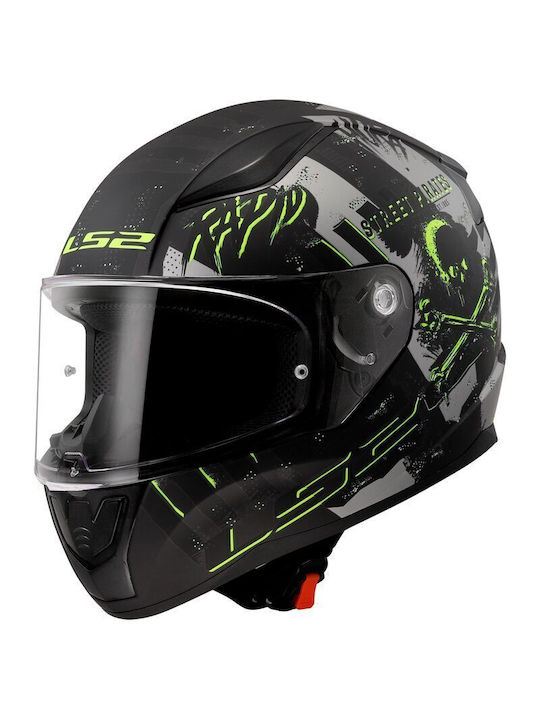 LS2 Rapid II Pirates Hora Matt Titanium Κράνος ...