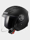 LS2 Airflow Ii Of616 Jet Helmet ECE 22.06 Matt Black