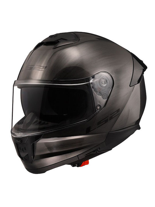 LS2 Stream Ii Jeans Titanium Motorcycle Helmet ...