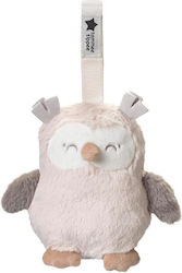 Tommee Tippee Jucărie de Somn Deluxe Light & Sound Sleep Aid Ollie Owl din Țesătură cu Sunete pentru 0++ Luni