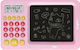 Maxlife Elektronisches Notizbuch mit Taschenrechner Tafel Pink