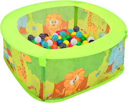 vidaXL Ball Pit Για Παιδιά Με 300 Μπάλες 75x75x32cm. Multicolored