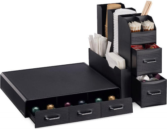 Navaris Sertar de depozitare pentru 48 capsule Nespresso 32.7x32.7x32.7cm 60824.01