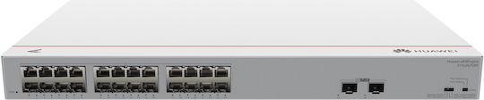 Huawei S110-24LP2SR Managed L2 PoE+ Switch με 24 Θύρες Gigabit (1Gbps) Ethernet και 2 SFP Θύρες