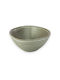 Viosarp Serving Bowl Round Ceramic Gray with Diameter 15.5cm