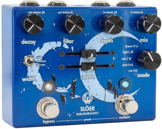 Walrus Audio Πετάλι Reverb Ηλεκτρικής Κιθάρας Slöer Ambient