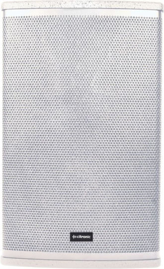 Citronic CUBA-10AW 178.740UK Αυτοενισχυόμενο Ηχείο PA 270W με Woofer 10" 31.3x30.7x50.7εκ. σε Λευκό Χρώμα