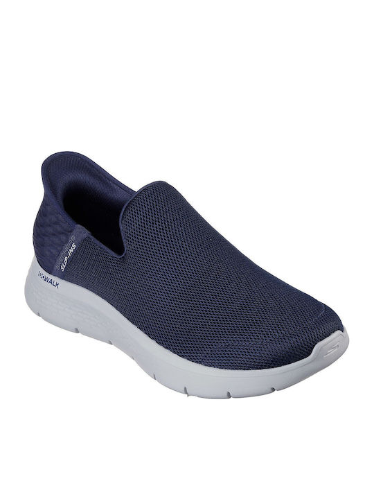 Skechers Go Walk Flex Men's Slip-Ons Blue