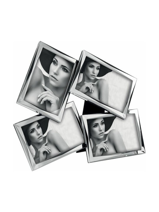 Mascagni Fotorahmen Versilbert mit Silbernem Rahmen
