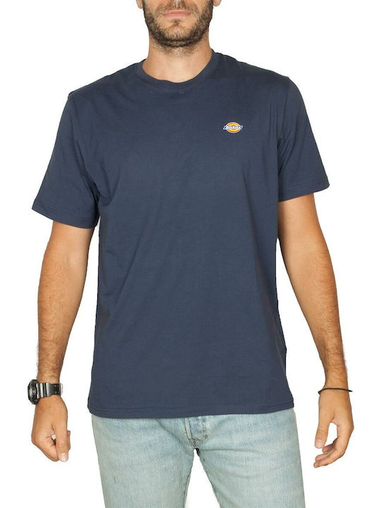 Dickies Stockdale T-shirt Bărbătesc cu Mânecă Scurtă Albastru