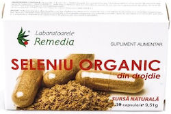 Laboratoarele Remedia Seleniu Organic Din Drojdie 30 Capsule Laboratoarele Remedia Seleniu Organic Din Drojdie 30 Capsule