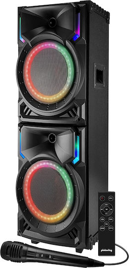 Soundmagic Ηχείο Karaoke με Ενσύρματo Μικρόφωνο και Εφέ Φωτισμού SoundMagic 500 Μαύρο