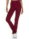 Jazz High Waist Sweatpants Flared Bordeaux