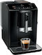 Bosch Αυτόματη Μηχανή Espresso 1300W Πίεσης 15bar με Μύλο Άλεσης Μαύρη TIE20119