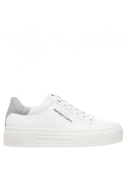 Renato Garini Damen Sneakers Silber