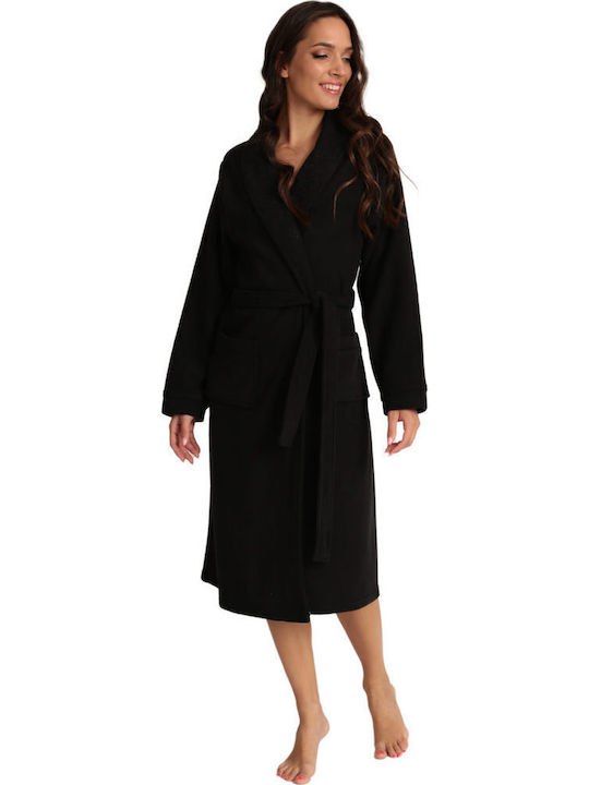 Lydia Creations Pentru Femei Halat Black