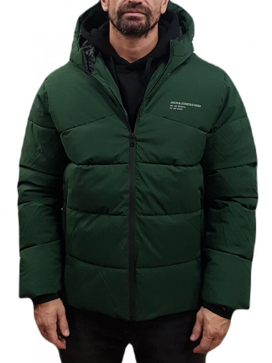 Winter Jacket Puffer Windproof Khaki