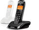 Motorola S1202 Ασύρματο Τηλέφωνο Duo Μαύρο / Λευκό