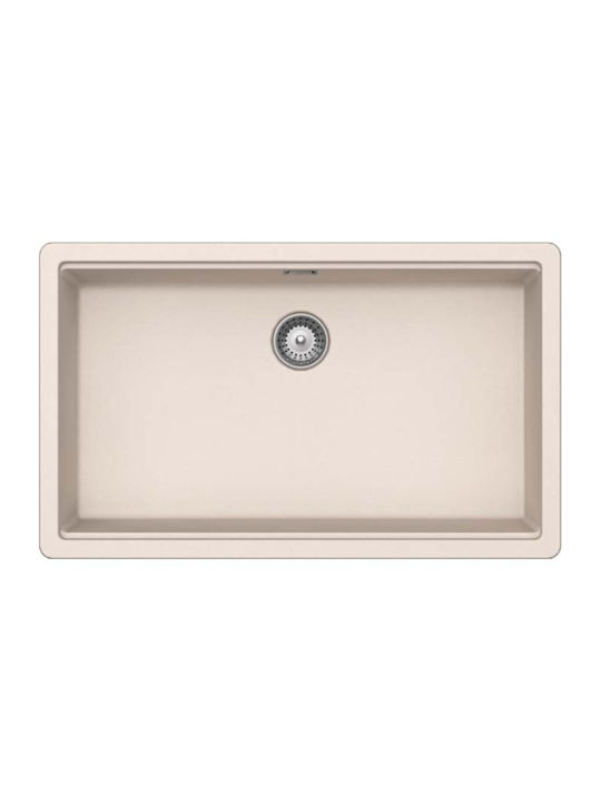 Schock Manhattan 30080 U Drop-In Sink Synthetic Granite W75xD45.6cm Everest Cristalite