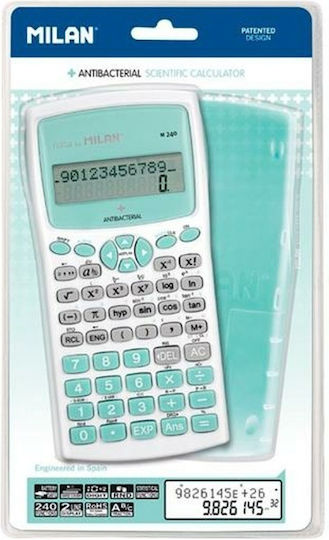 Milan M240 Calculator Științifică în Culoarea Alb 1buc