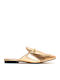 Flat Mules σε Χρυσό Χρώμα
