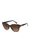 Ralph Lauren Women's Sunglasses with Brown Tartaruga Plastic Frame and Brown Gradient Lens RA5305U 500313