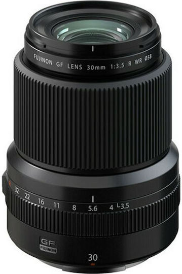 Mittelformat Kameraobjektiv GF 30mm f3.5 R WR Weitwinkel für  G Mount Black